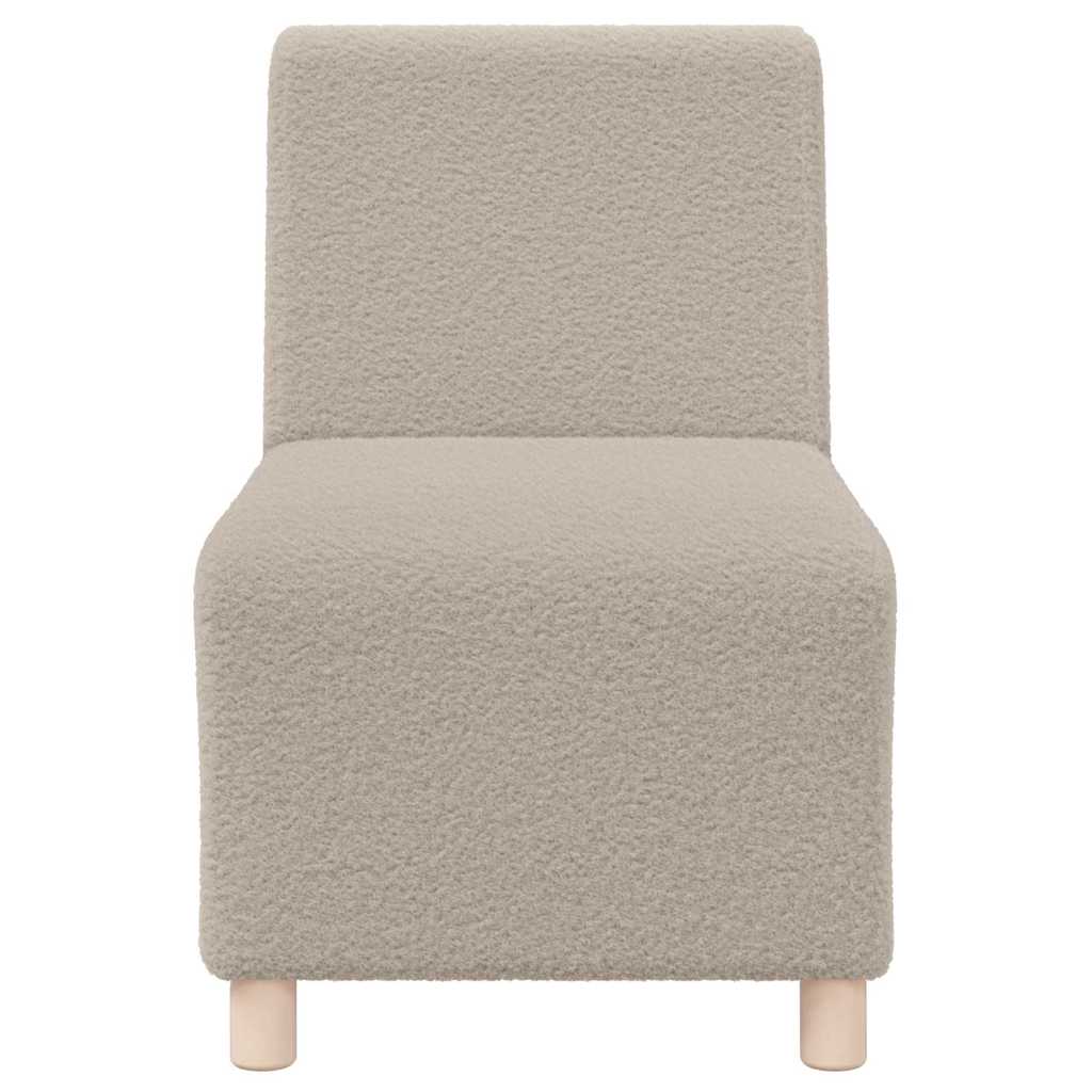 Unità di Divano Modulare Senza Braccioli 2 pcs Grigio chiaro