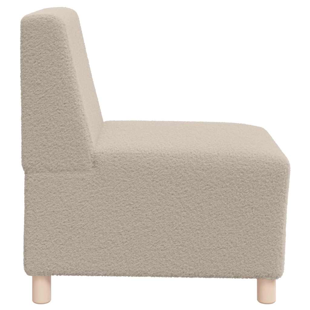 Unità di Divano Modulare Senza Braccioli 2 pcs Grigio chiaro