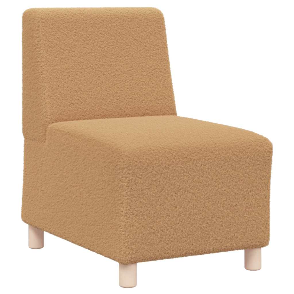 Unità di Divano Modulare Senza Braccioli 2 pcs Beige