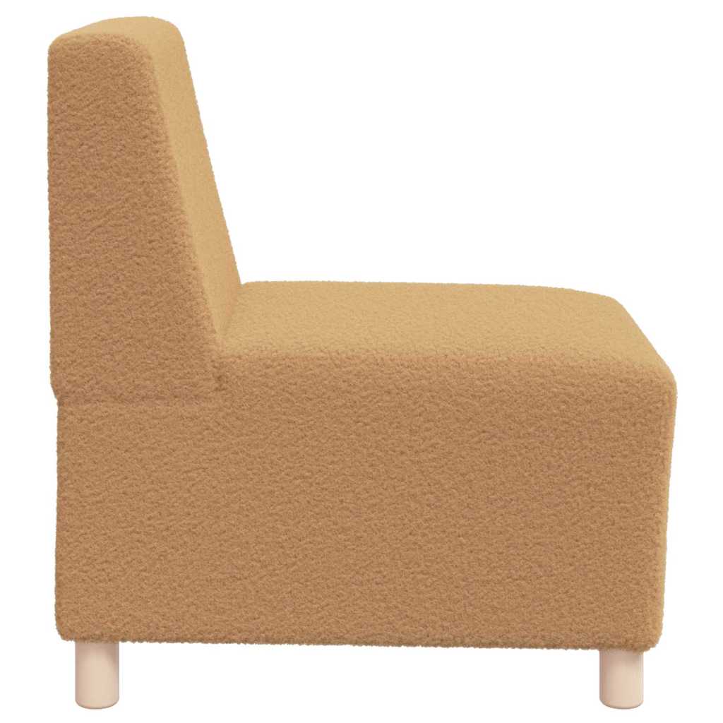 Unità di Divano Modulare Senza Braccioli 2 pcs Beige