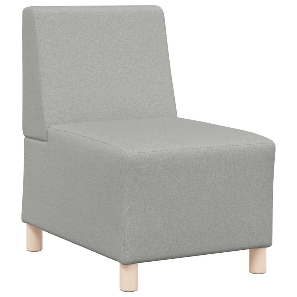 Unità di Divano Modulare Senza Braccioli 3 pcs Grigio nuvola
