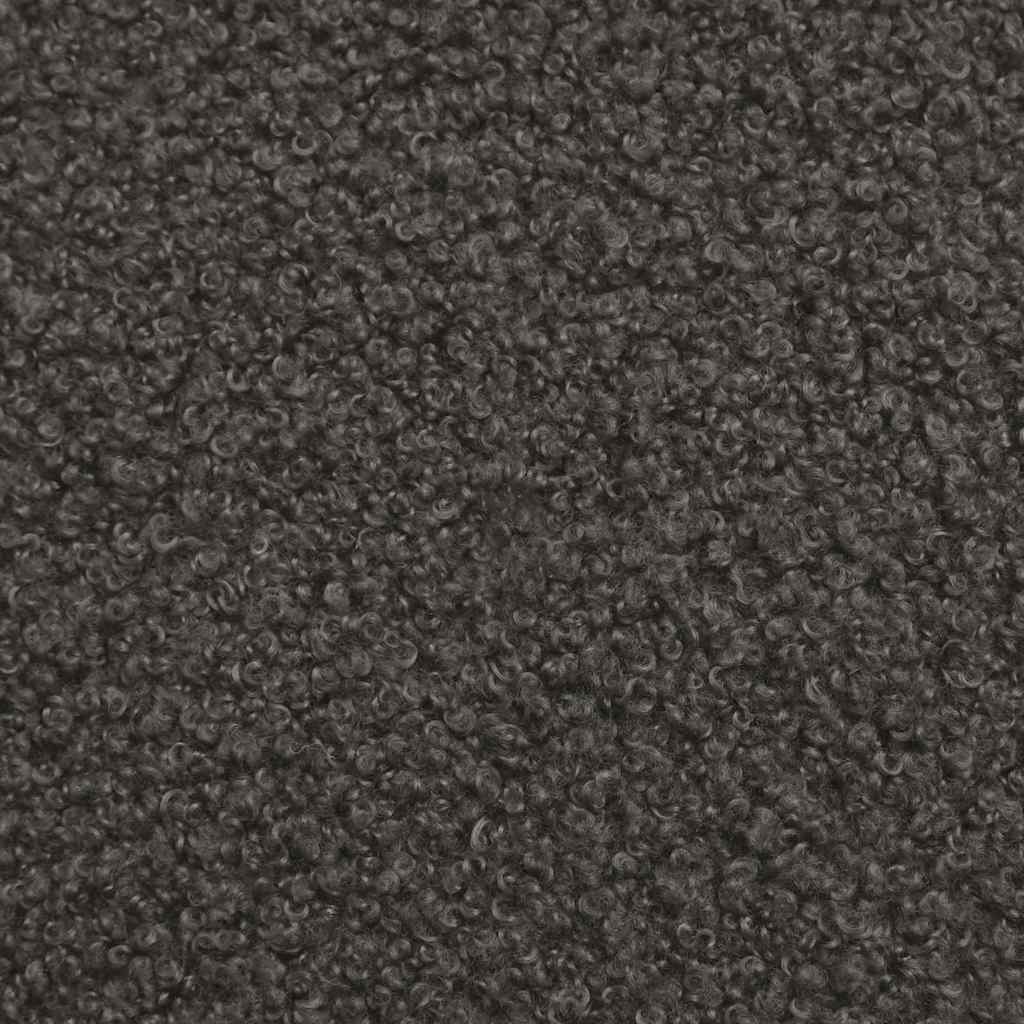 Unità di Divano Modulare Senza Braccioli 3 pcs Grigio scuro