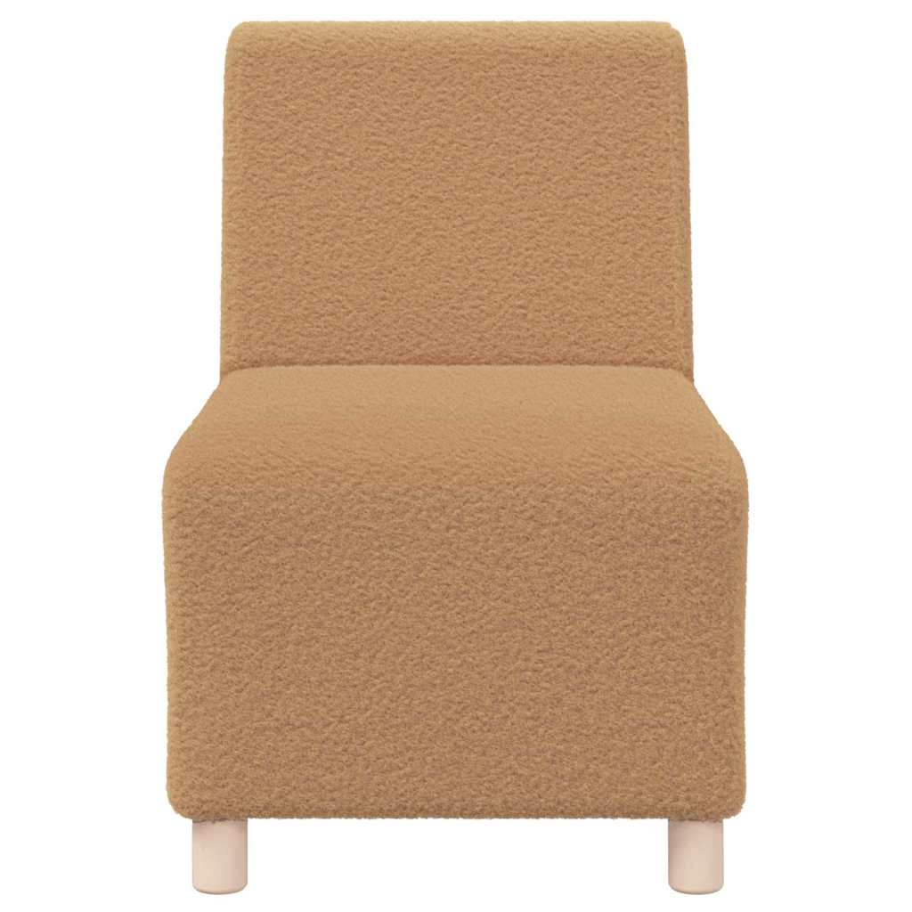 Unità di Divano Modulare Senza Braccioli 3 pcs Beige