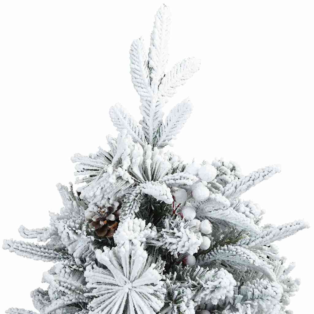 Albero di Natale Artificiale con Rami Pieghevoli Verde 120 cm