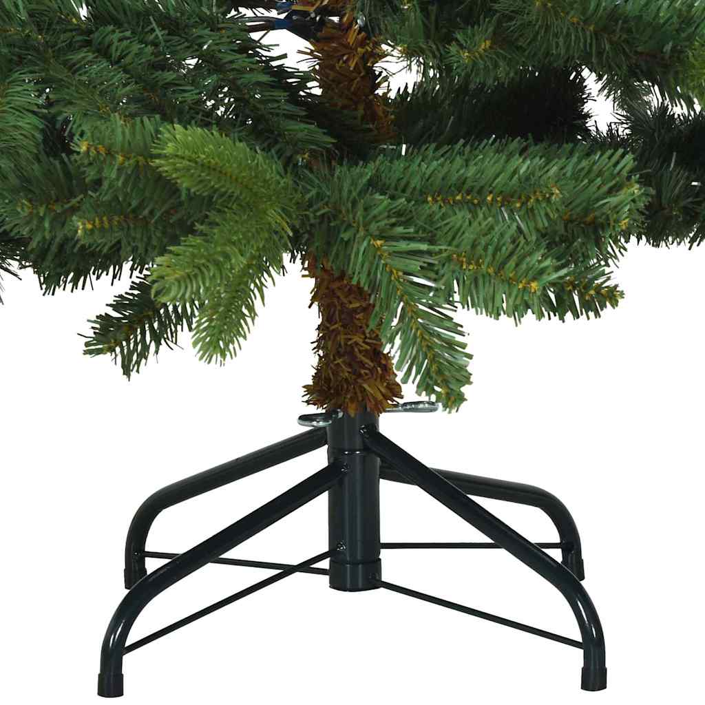 Albero di Natale artificiale con 150 LED Verde 150 cm PE e PVC | homemem39