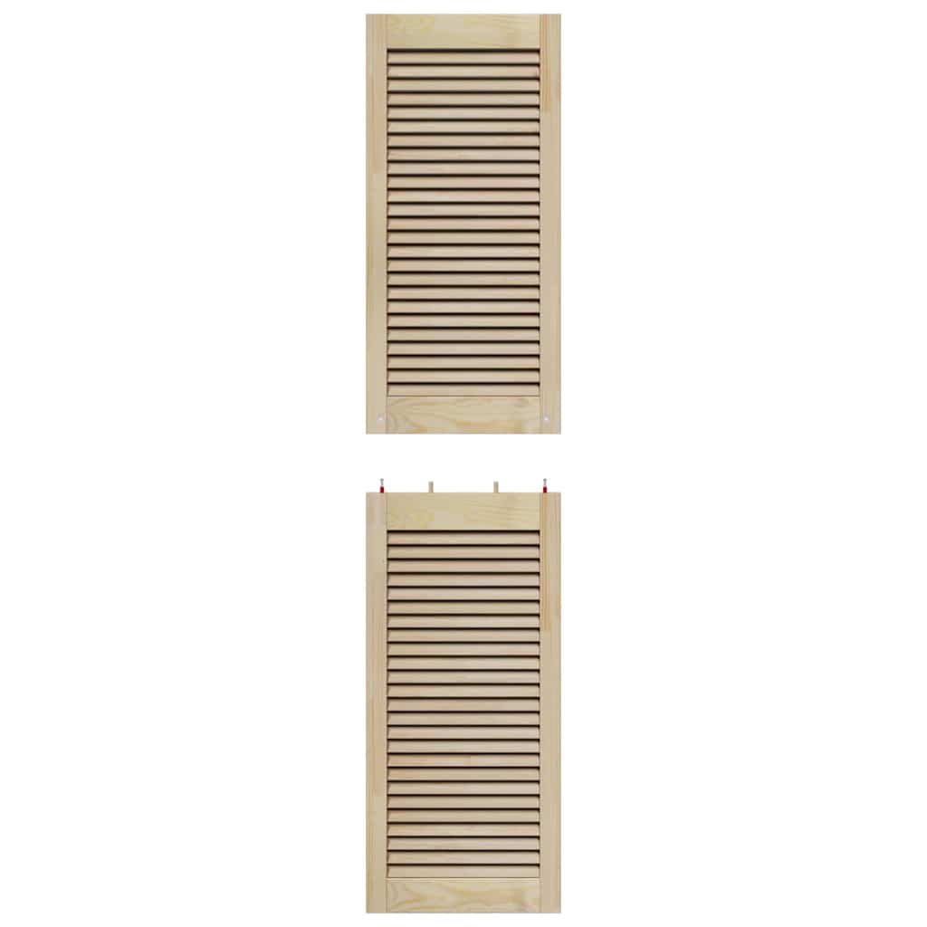 Porte per Armadi Altro 2 pcs Marrone 170 x 39.5 x 2.1 cm