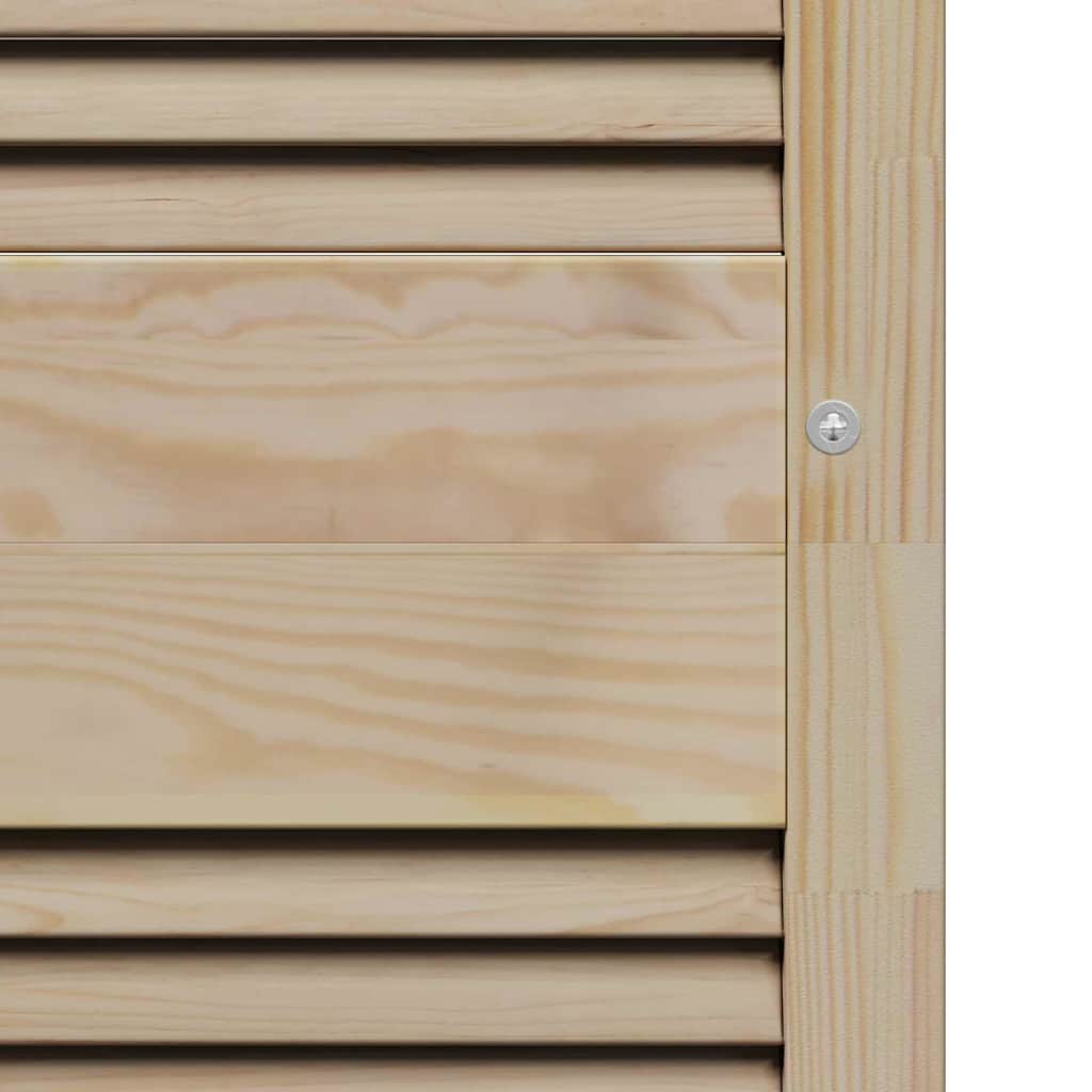 Porte per Armadi Altro 2 pcs Marrone 170 x 39.5 x 2.1 cm