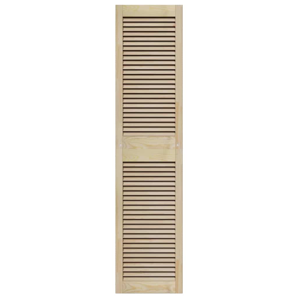 Porte per Armadi Altro 2 pcs Marrone 170 x 39.5 x 2.1 cm
