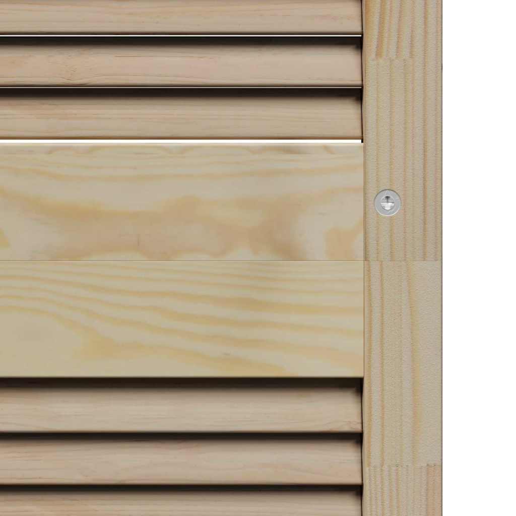 Porte per Armadi Altro 2 pcs Marrone 201 x 39.5 x 2.1 cm