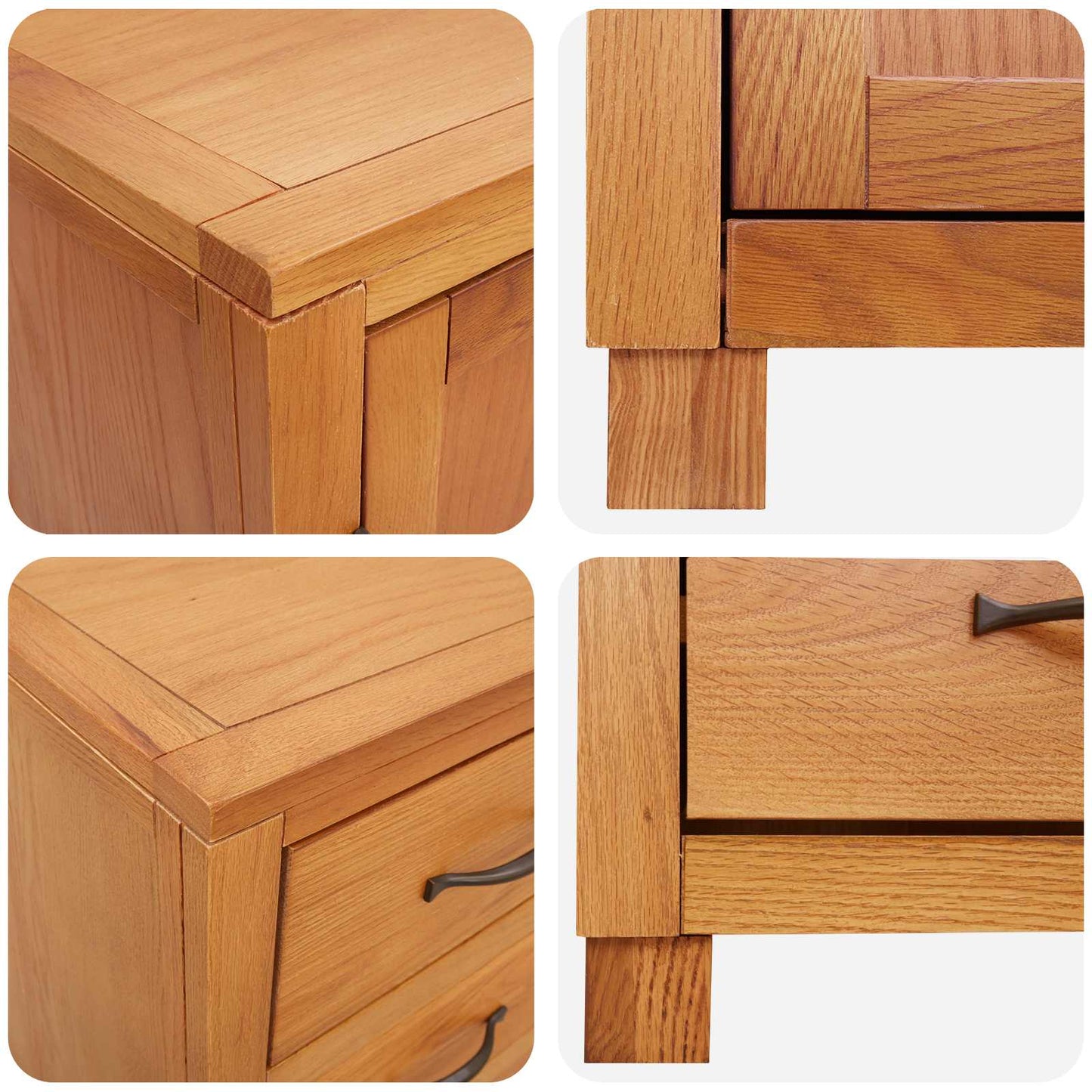 Set di Mobili per Magazzino 2 pz Naturale 80 x 35 x 185 cm