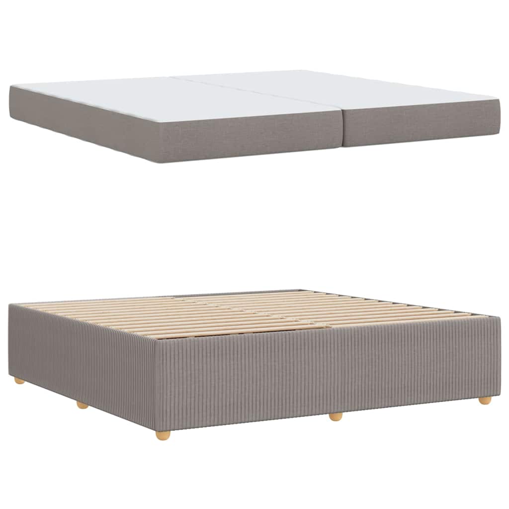 Struttura letto con materasso Talpa 200 x 200 cm Tessuto