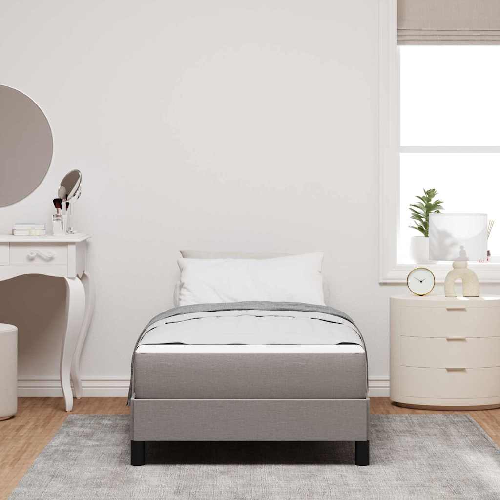 Letto a molle con materasso Talpa 90 x 190 cm Tessuto
