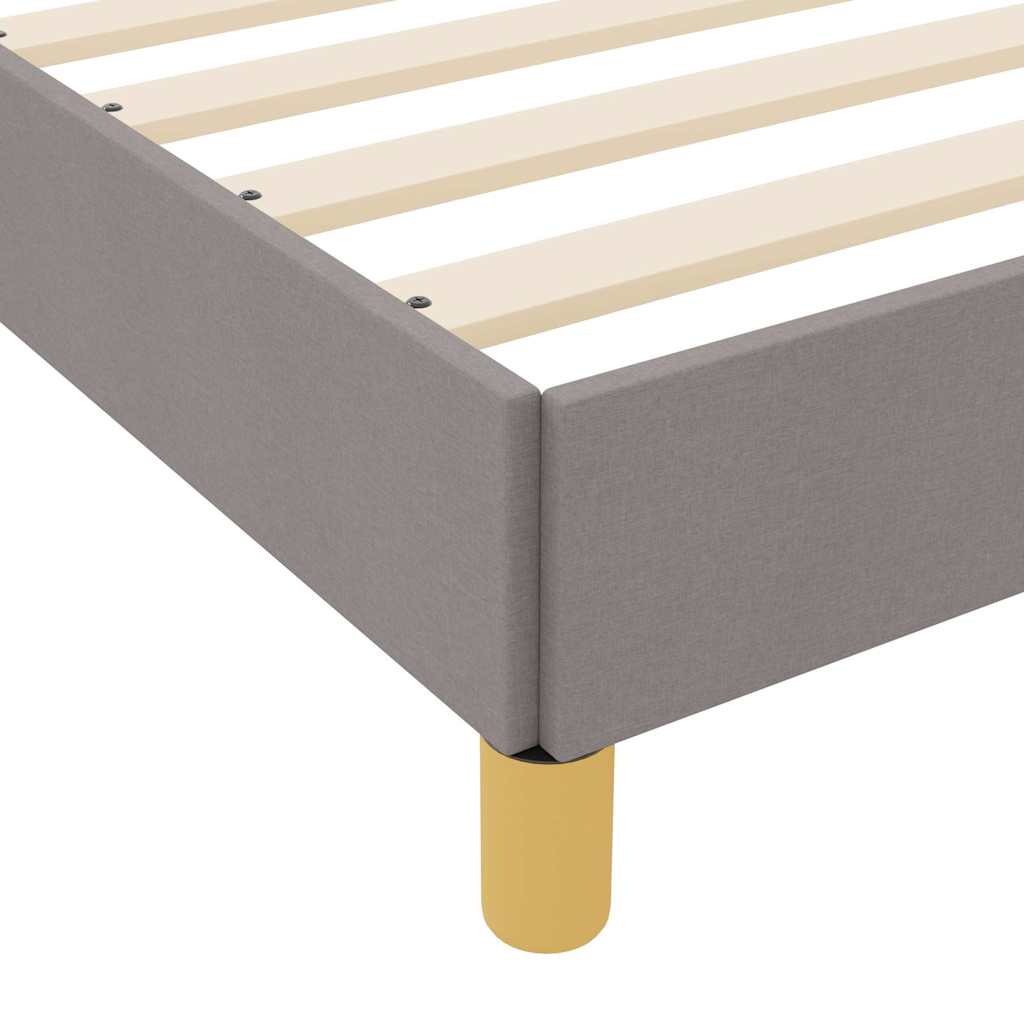 Letto a molle Tortora e Marrone 80 x 200 cm