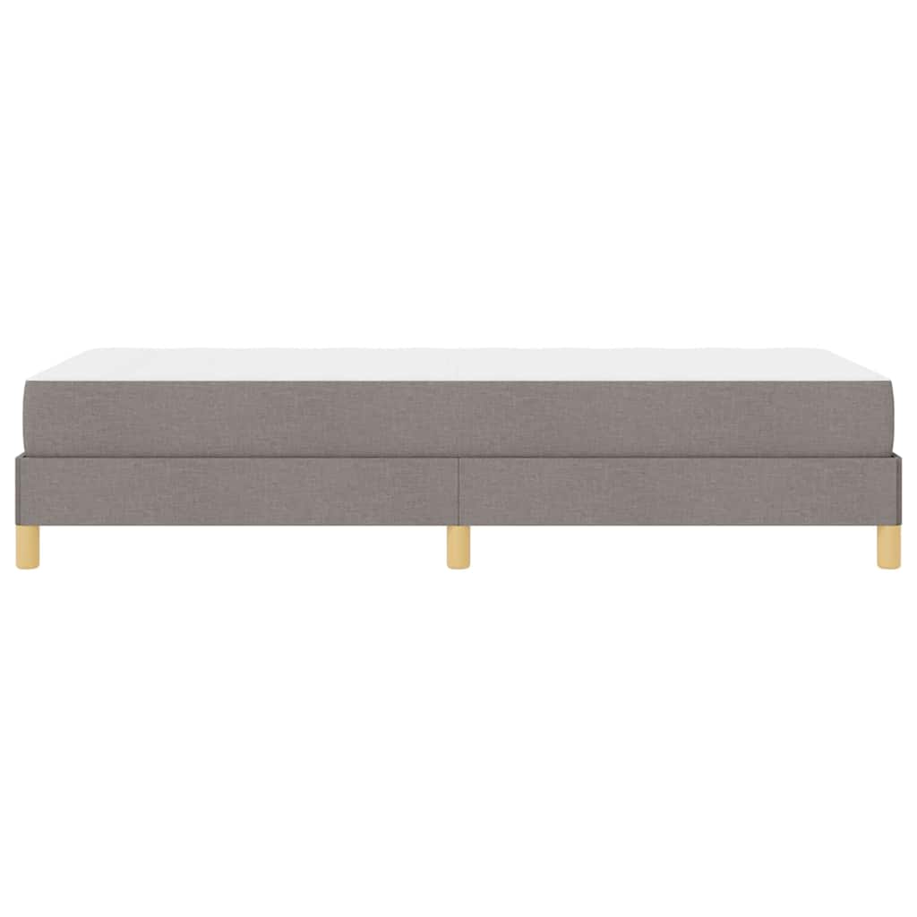 Letto a molle Tortora e Marrone 80 x 200 cm