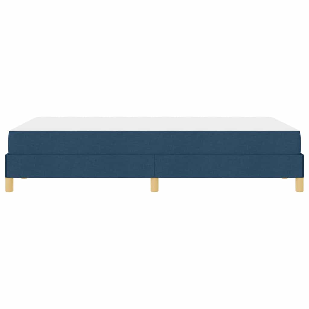 Letto a molle Blu e Marrone 120 x 190 cm