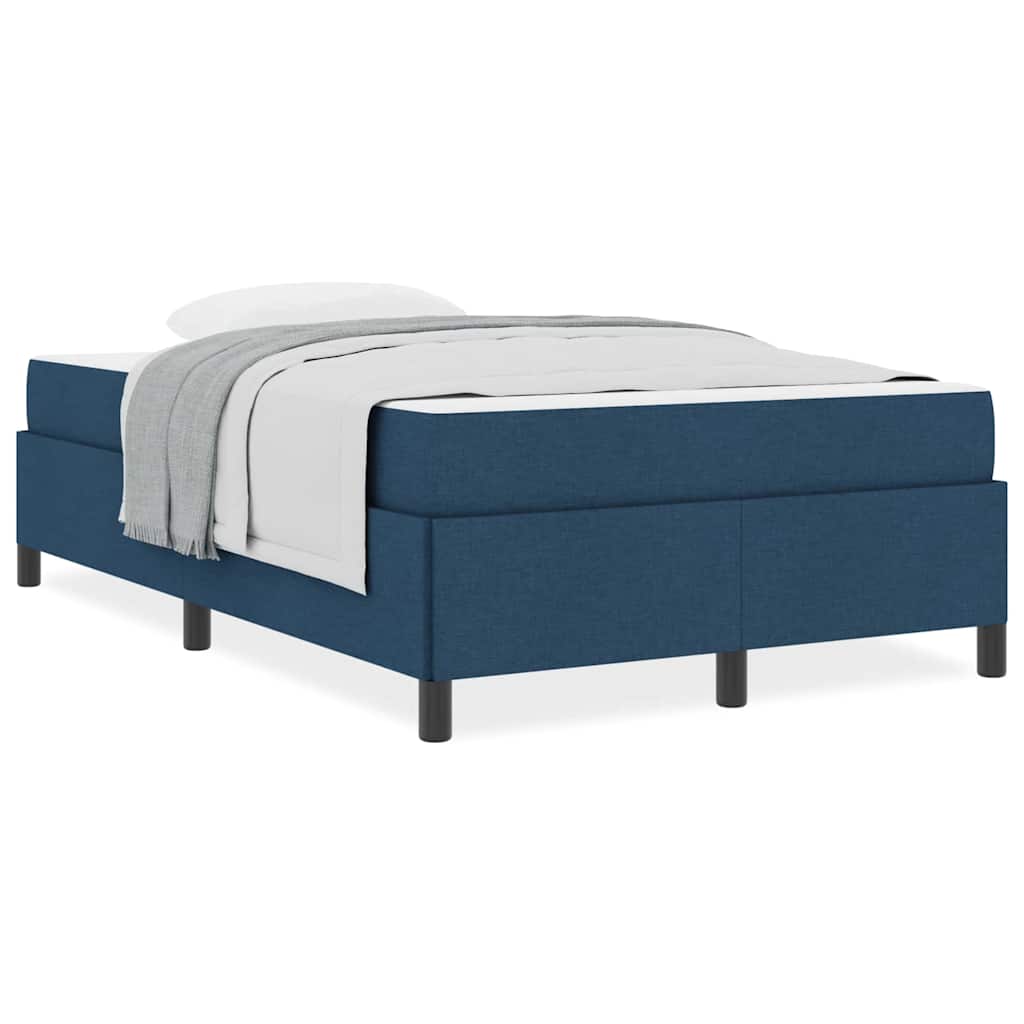 Letto a molle Blu e Nero 120 x 200 cm