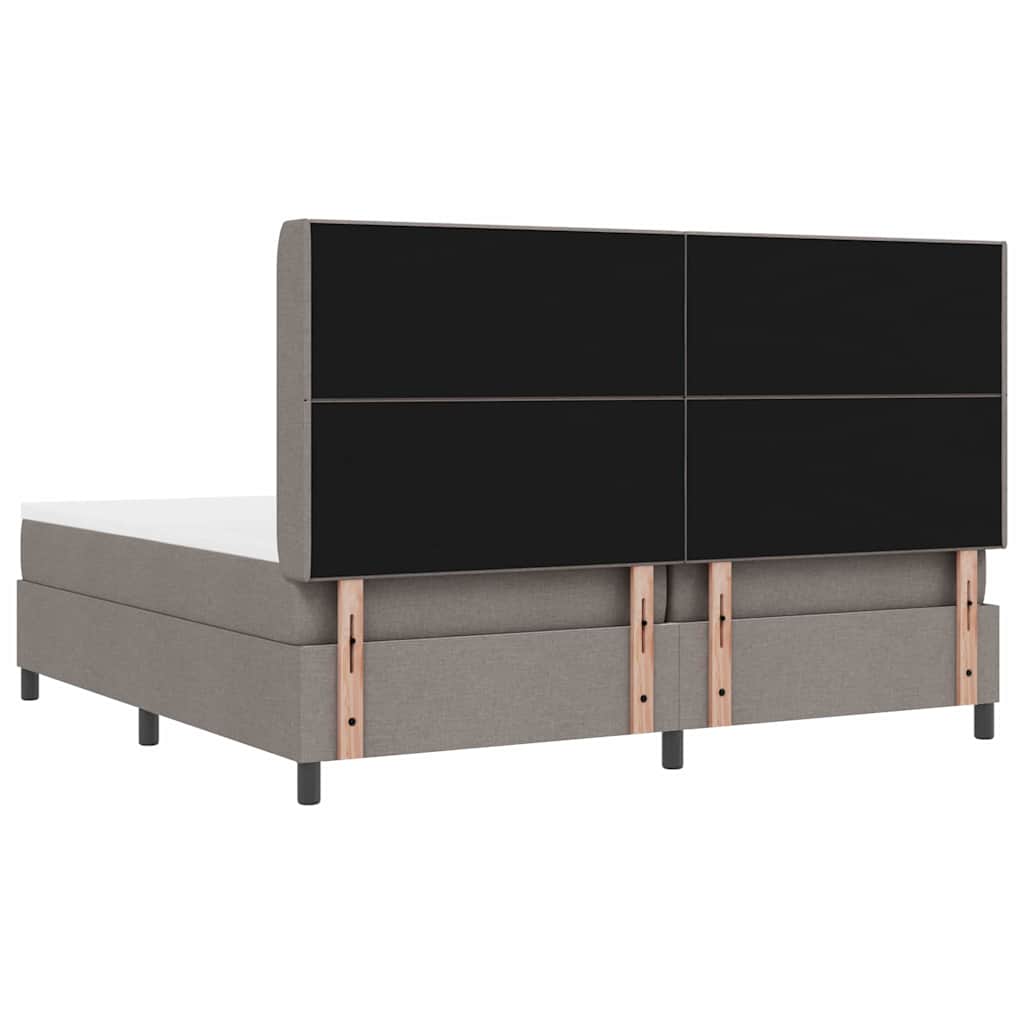 Letto a Sorgente LED con testiera Talpa 200 x 200 cm Tessuto | homemem39