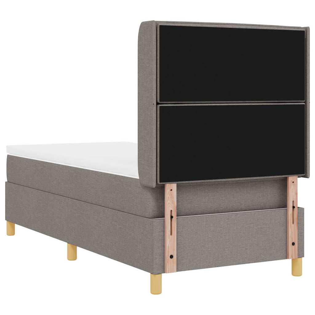 Letto a molle con strisce LED Talpa 90 x 190 cm Tessuto | homemem39