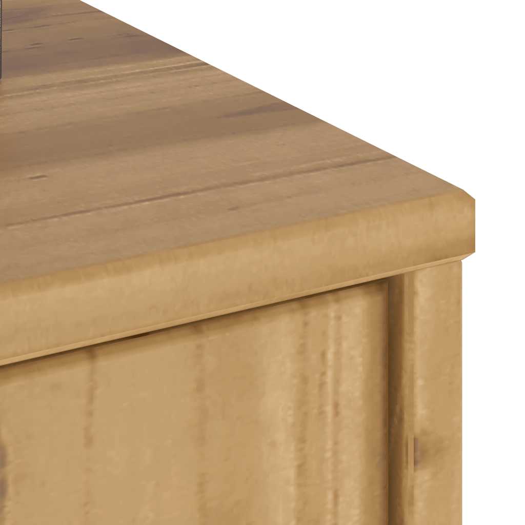 Armadietti Laterali 4 pz ODDA 40x24x79 cm Legno Massello Pino | homemem39