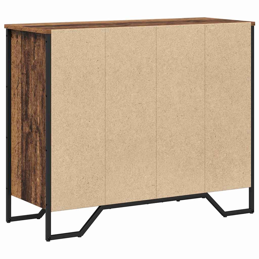 Cassettiera Legno vecchio 91 x 35.5 x 74.5 cm Legno multistrato