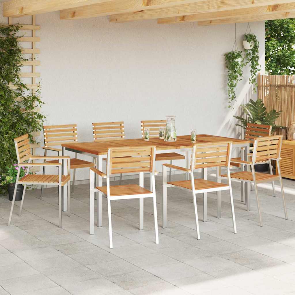 Set da Pranzo per Giardino 9 pcs