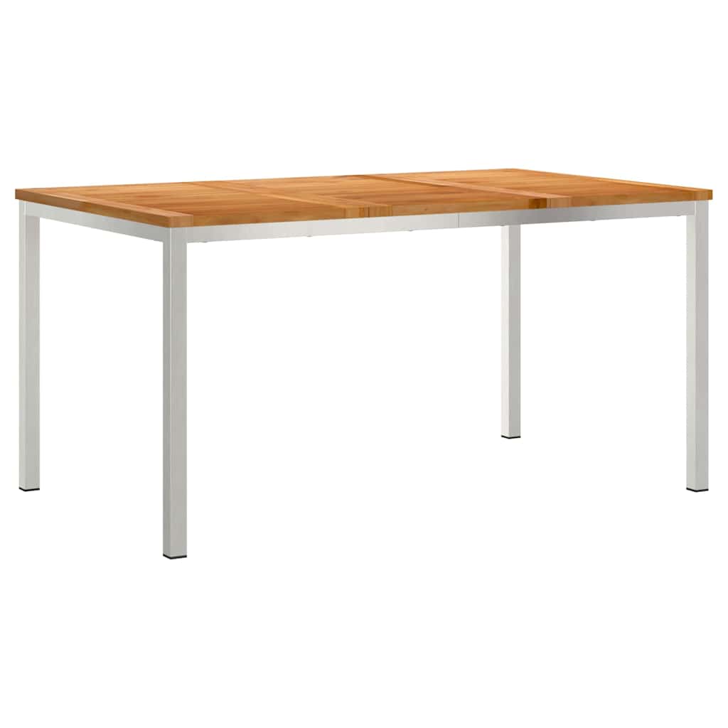 Set da Pranzo per Giardino 7 pcs Legno massiccio di teak