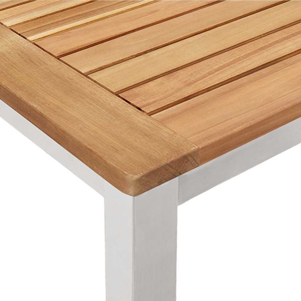 Set da Pranzo per Giardino 3 pcs Legno massiccio di teak