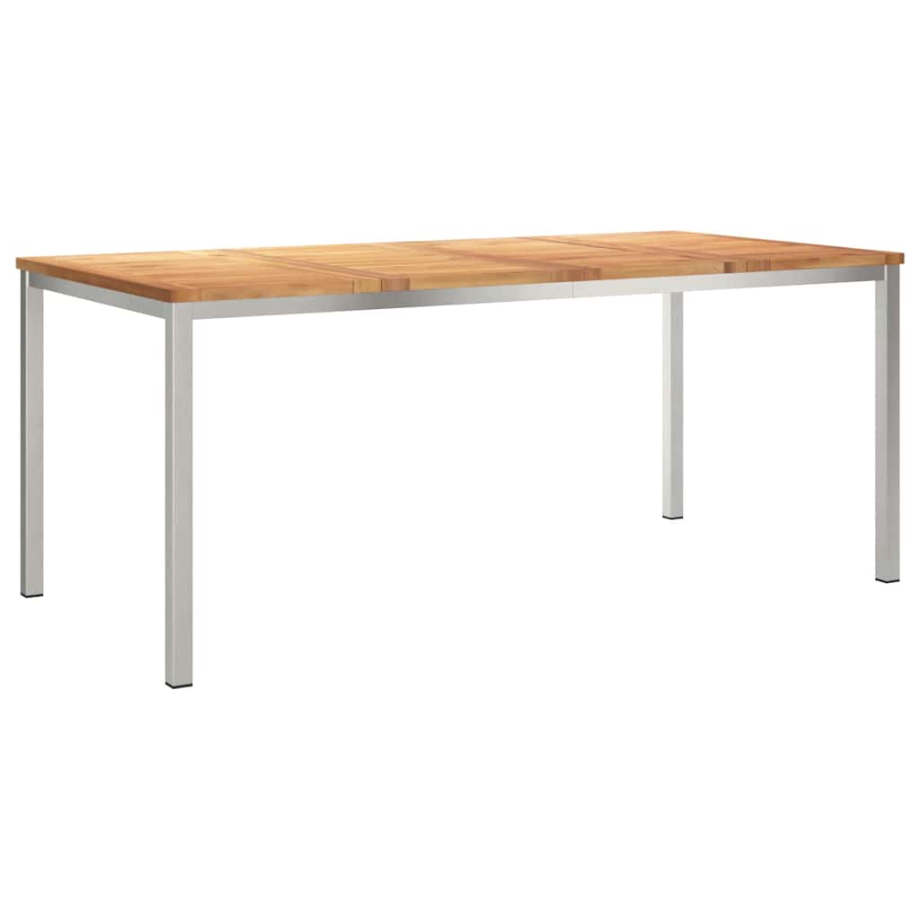 Set da Pranzo per Giardino 7 pcs Legno massiccio di teak