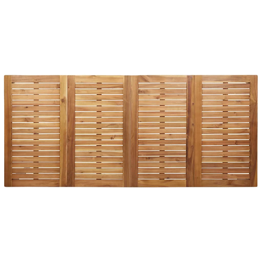 Set da Pranzo per Giardino 7 pcs Legno massiccio di teak