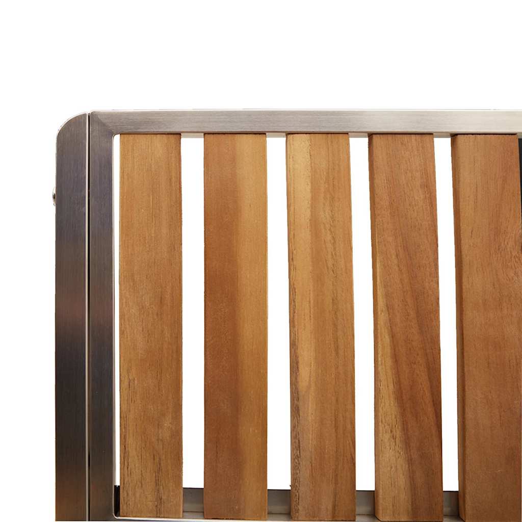 Set da Pranzo per Giardino 3 pcs Legno massello di acacia