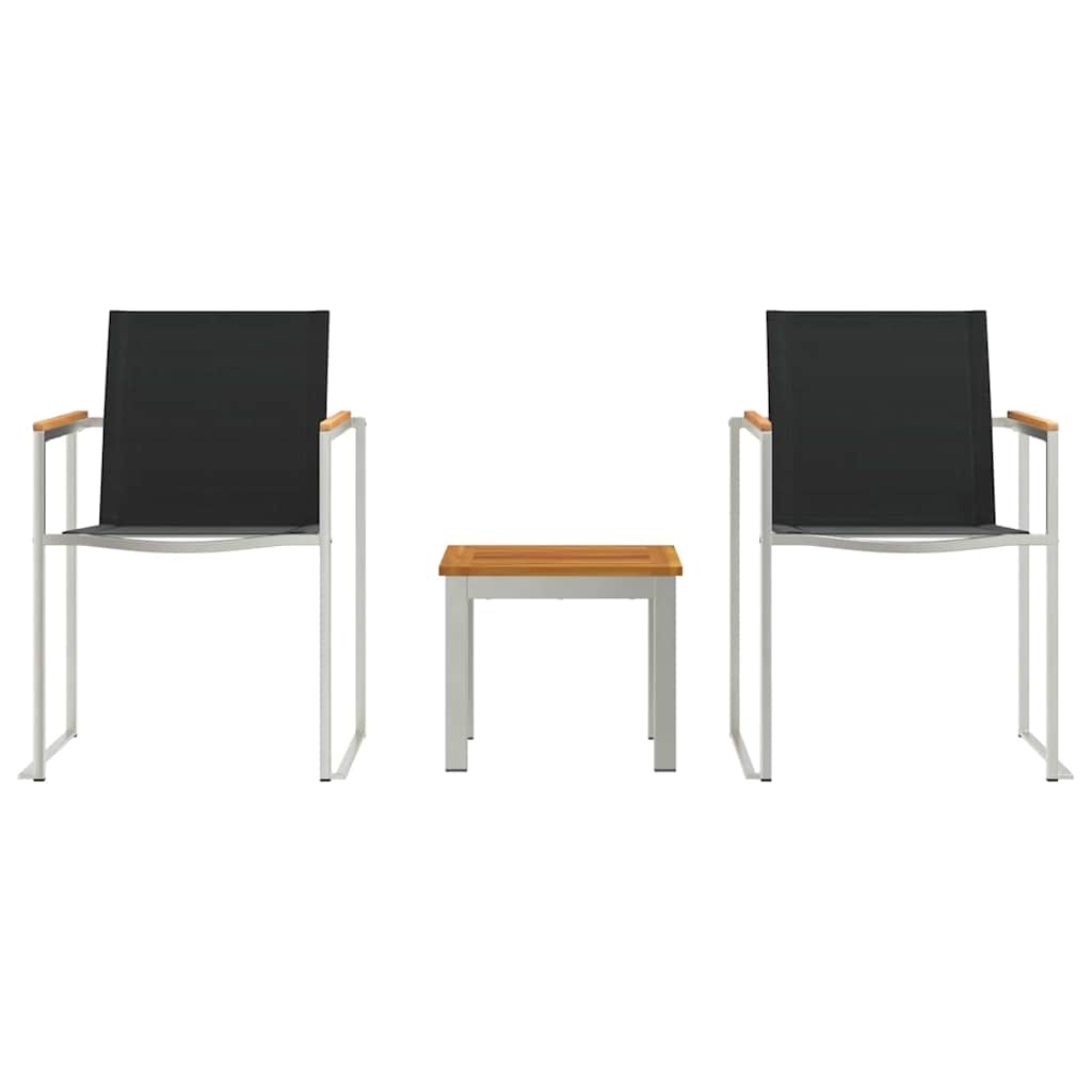 Set da pranzo per esterni 3 pcs Legno massello di teak