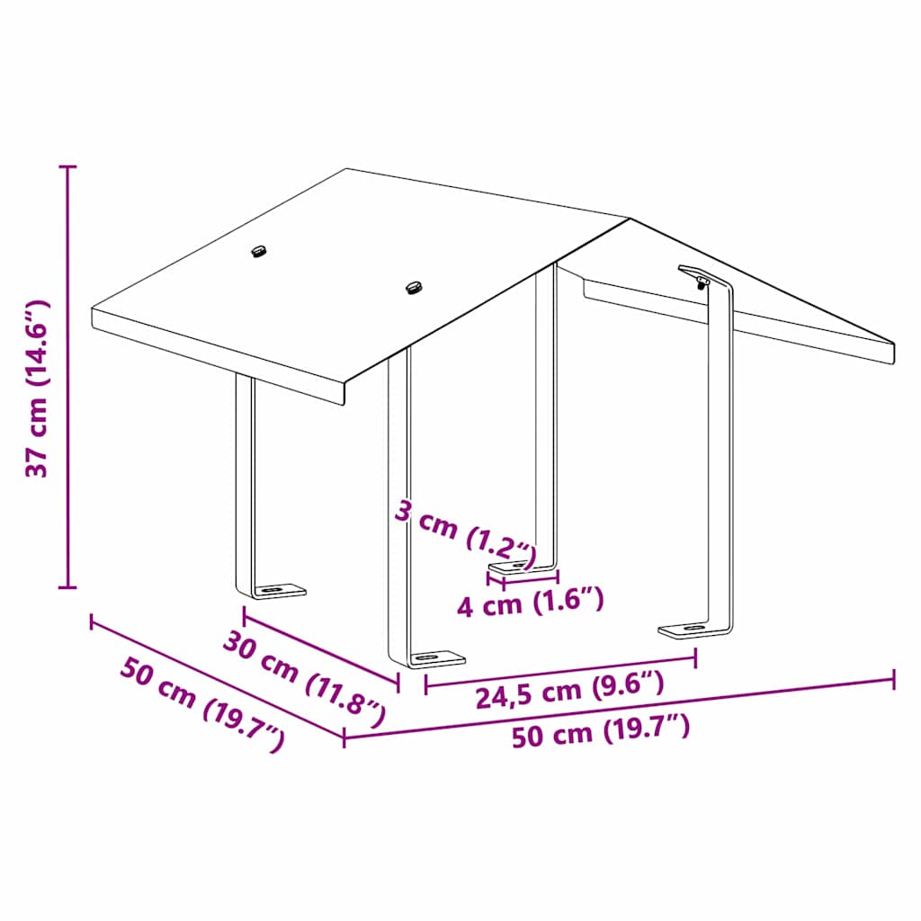 Cappa Camino Argento 50 x 50 x 37 cm Acciaio inossidabile