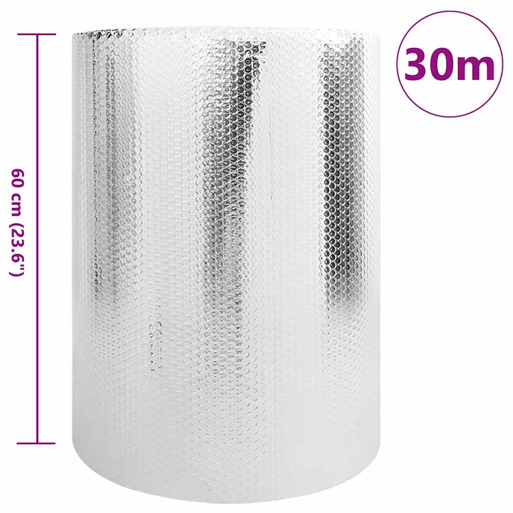 Riflettore di calore per termosifoni Argento 30 x 0,6 m | homemem39