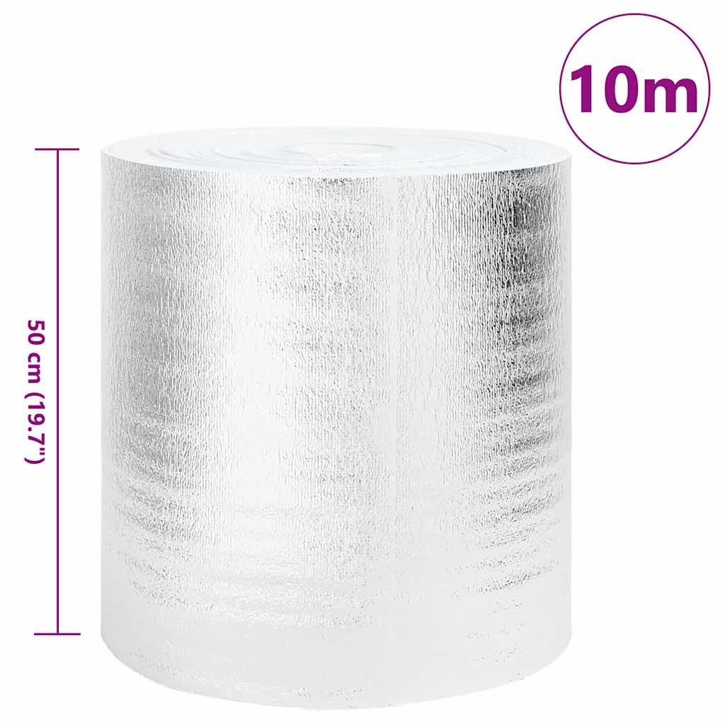 Riflettore di calore per termosifoni Argento 10 x 0,5 m | homemem39