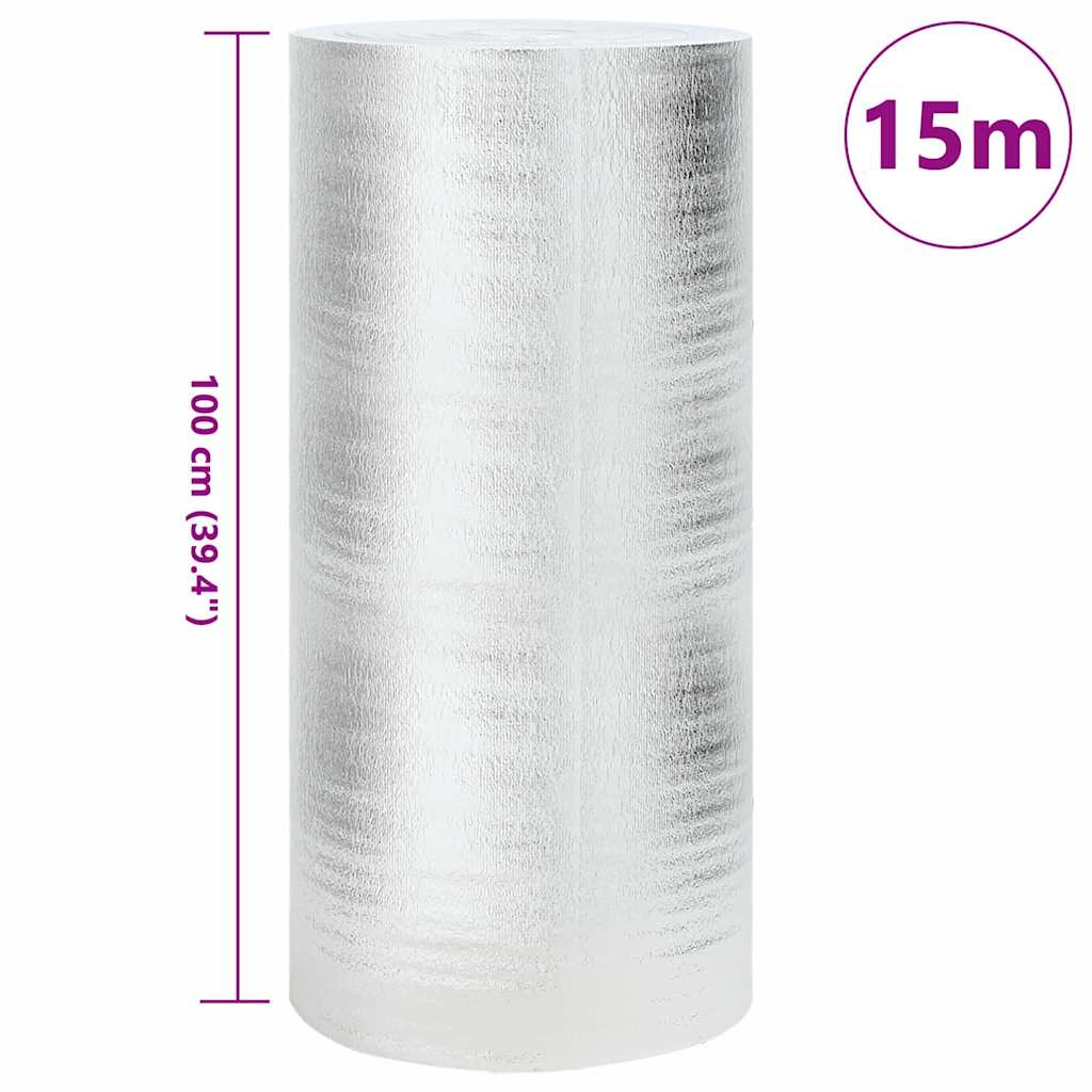 Riflettore di calore per termosifoni Argento 15 x 1 m | homemem39