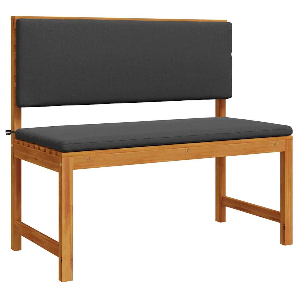 Set Bistro da Giardino 6 pcs Marrone legno massello di acacia