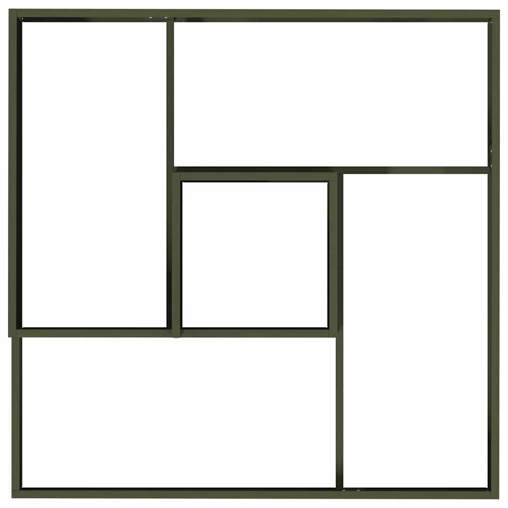Vaso da giardino Oliver verde 100 x 100 x 50 cm Acciaio