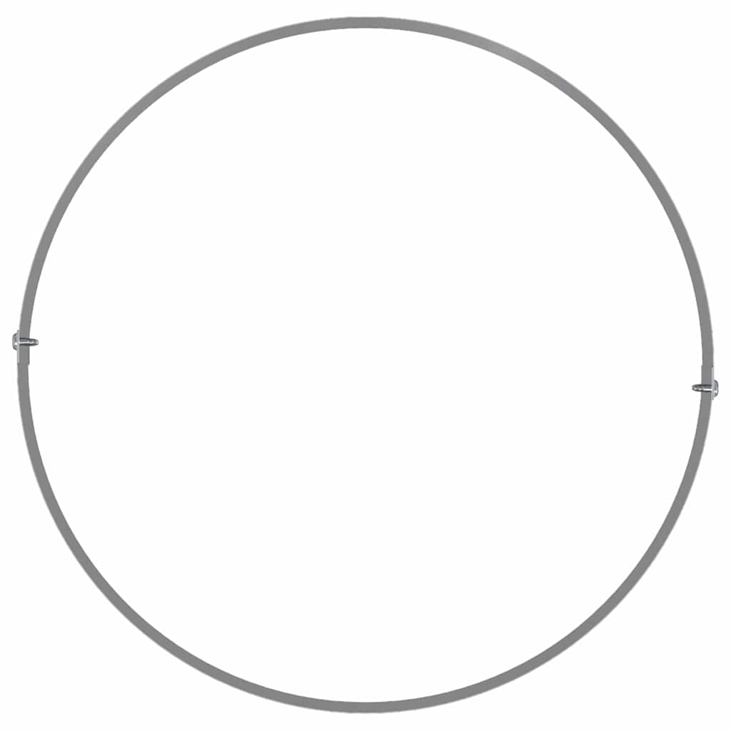 Vasi da giardino 5 pcs Argento 30 x 30 x 20 cm Acciaio zincato