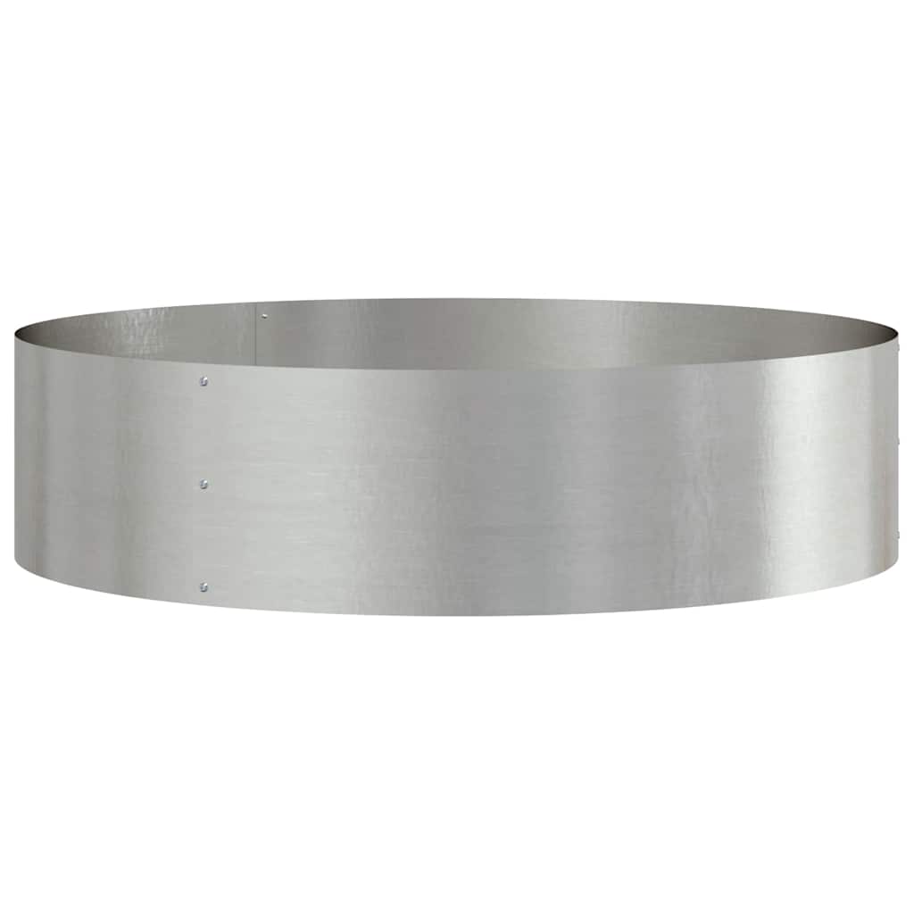 Vasi da giardino 5 pcs Argento 80 x 80 x 20 cm
