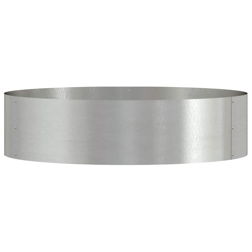 Vasi da giardino 5 pcs Argento 80 x 80 x 20 cm