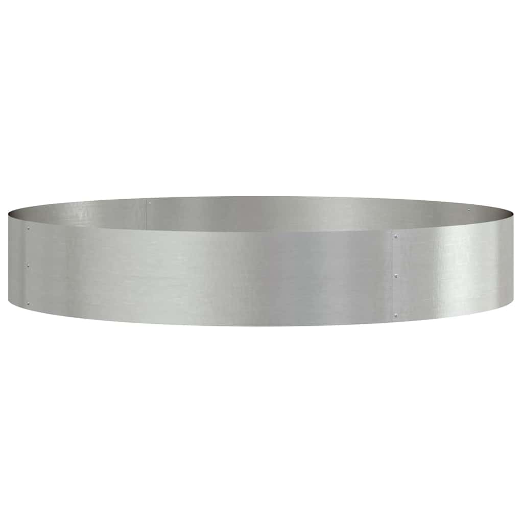 Vasi da giardino 5 pcs Argento 120 x 120 x 20 cm