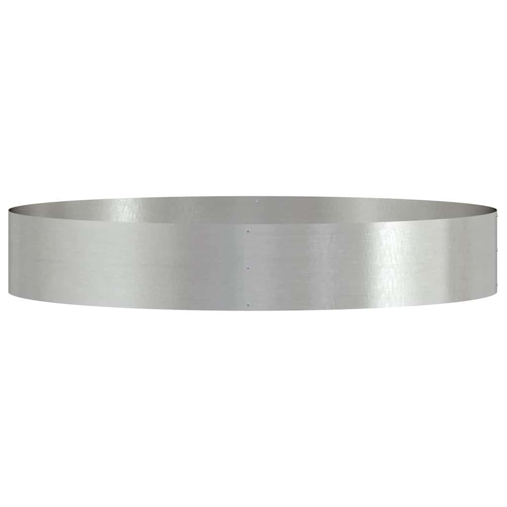 Vasi da giardino 5 pcs Argento 120 x 120 x 20 cm