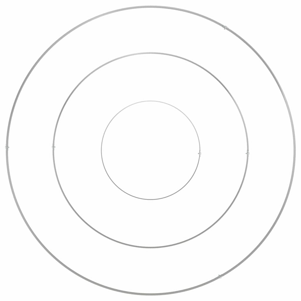 Vaso da giardino Bianco 90 x 90 x 20 cm Acciaio