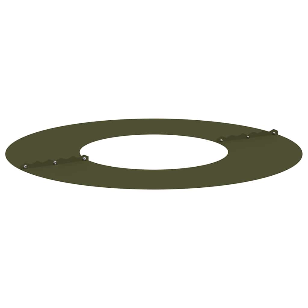 Anello piatto per albero Oliver verde Ø30 / 60 cm Acciaio
