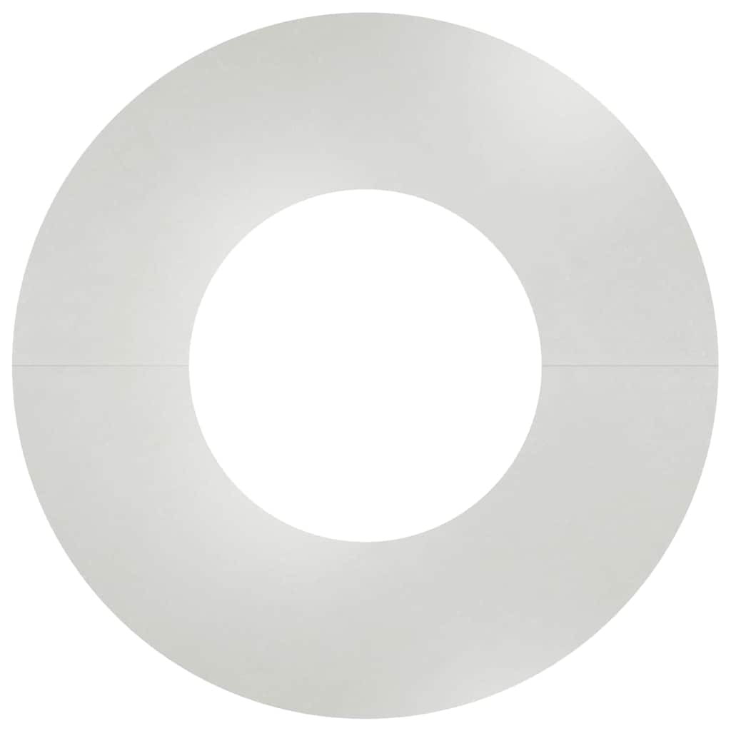 Anello piatto per albero Argento Ø30 / 60 cm Acciaio inossidabile