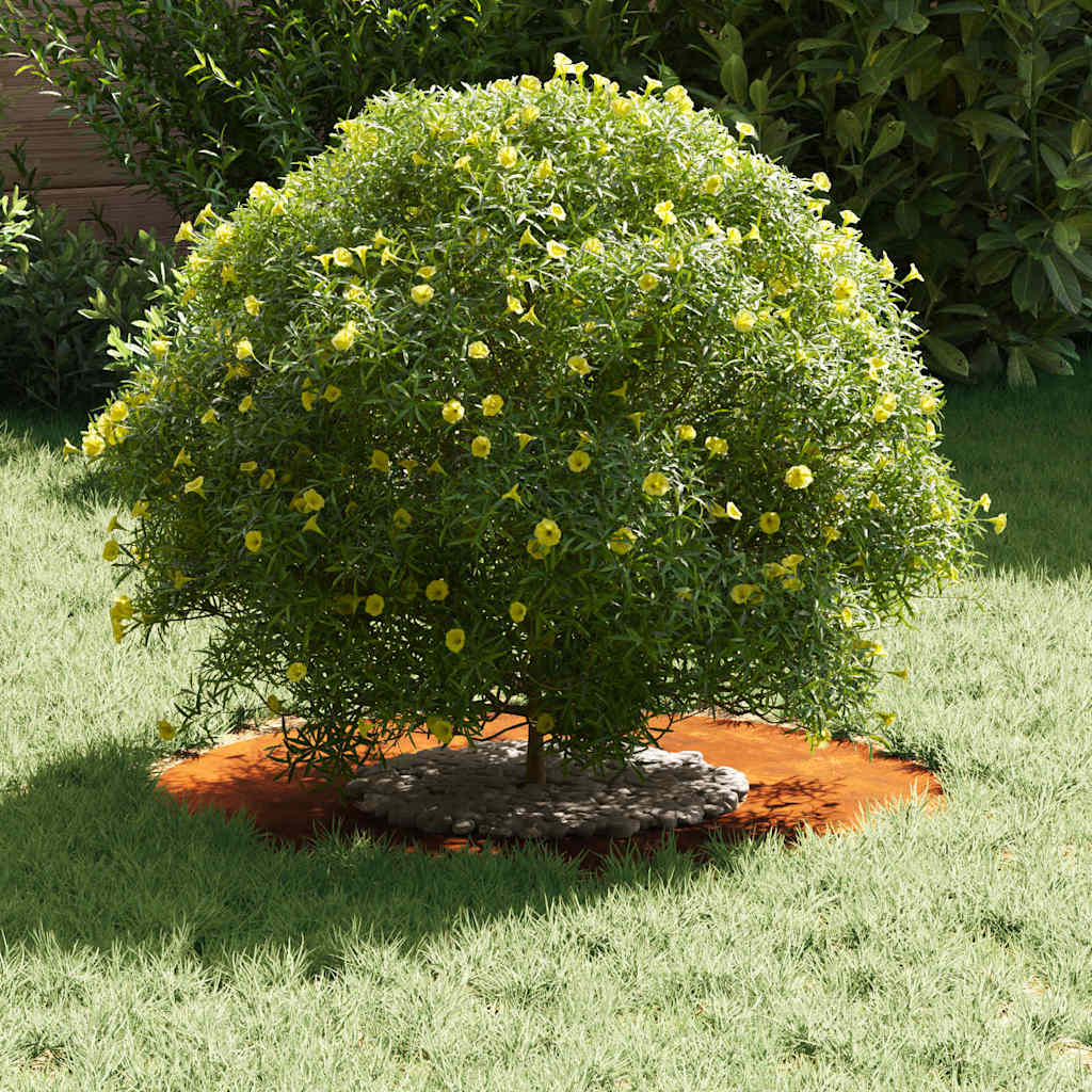 Anello piatto per albero Marrone Ø30 / 60 cm acciaio corten
