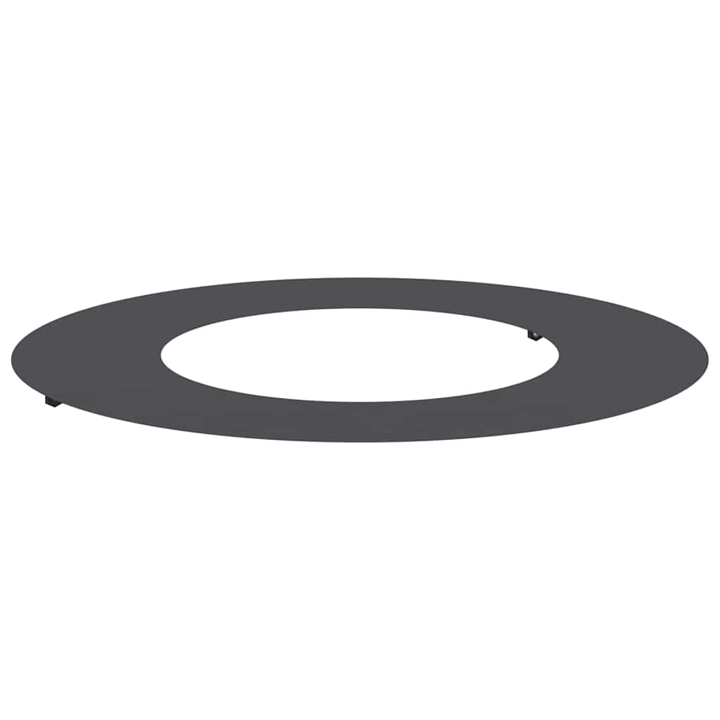 Anello piatto per albero Nero Ø40 / 70 cm Acciaio