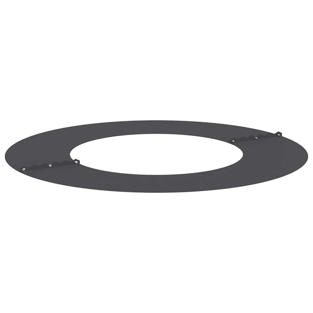 Anello piatto per albero Nero Ø40 / 70 cm Acciaio