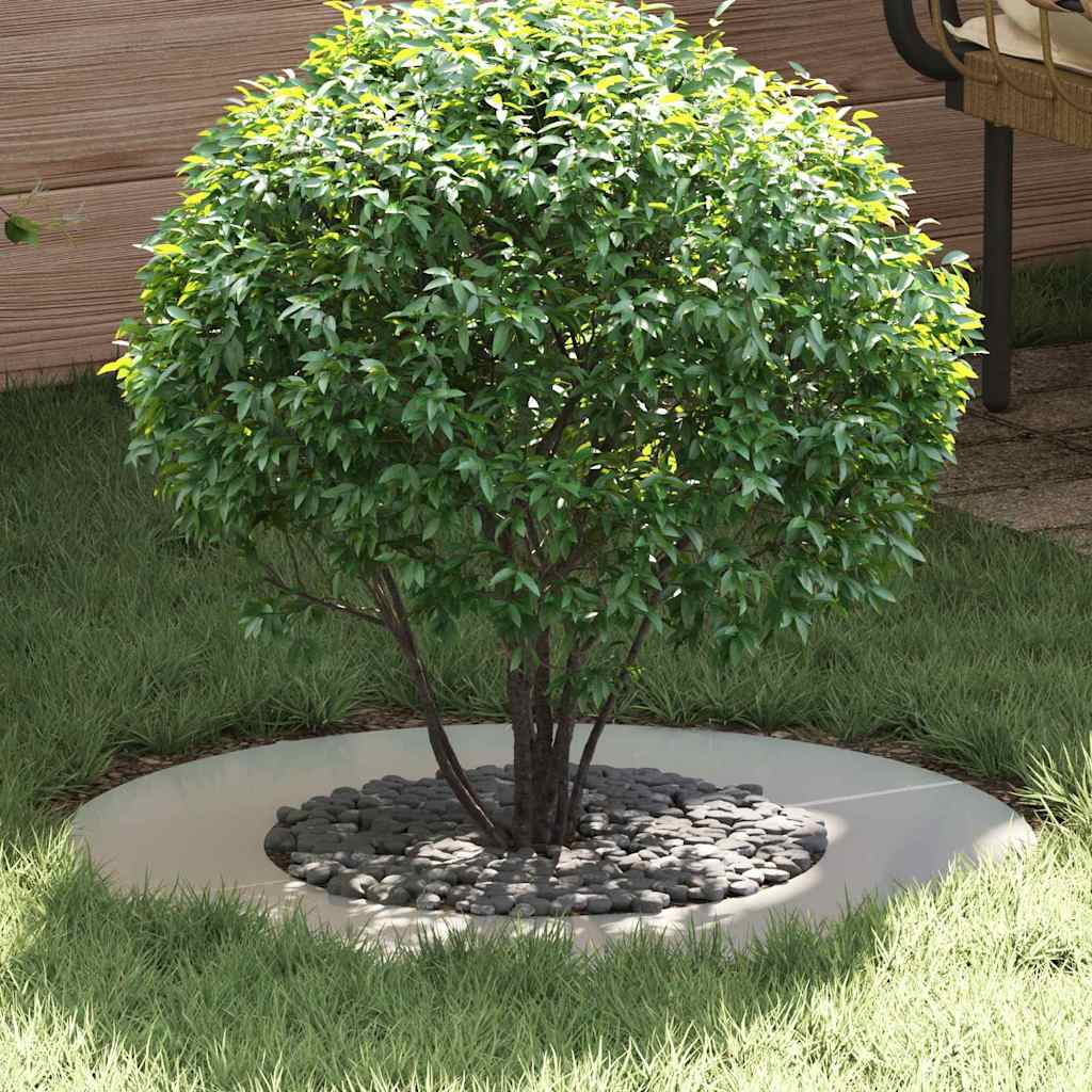 Anelli di Albero Piatto 5 pcs Argento Ø40 / 70 cm Acciaio zincato