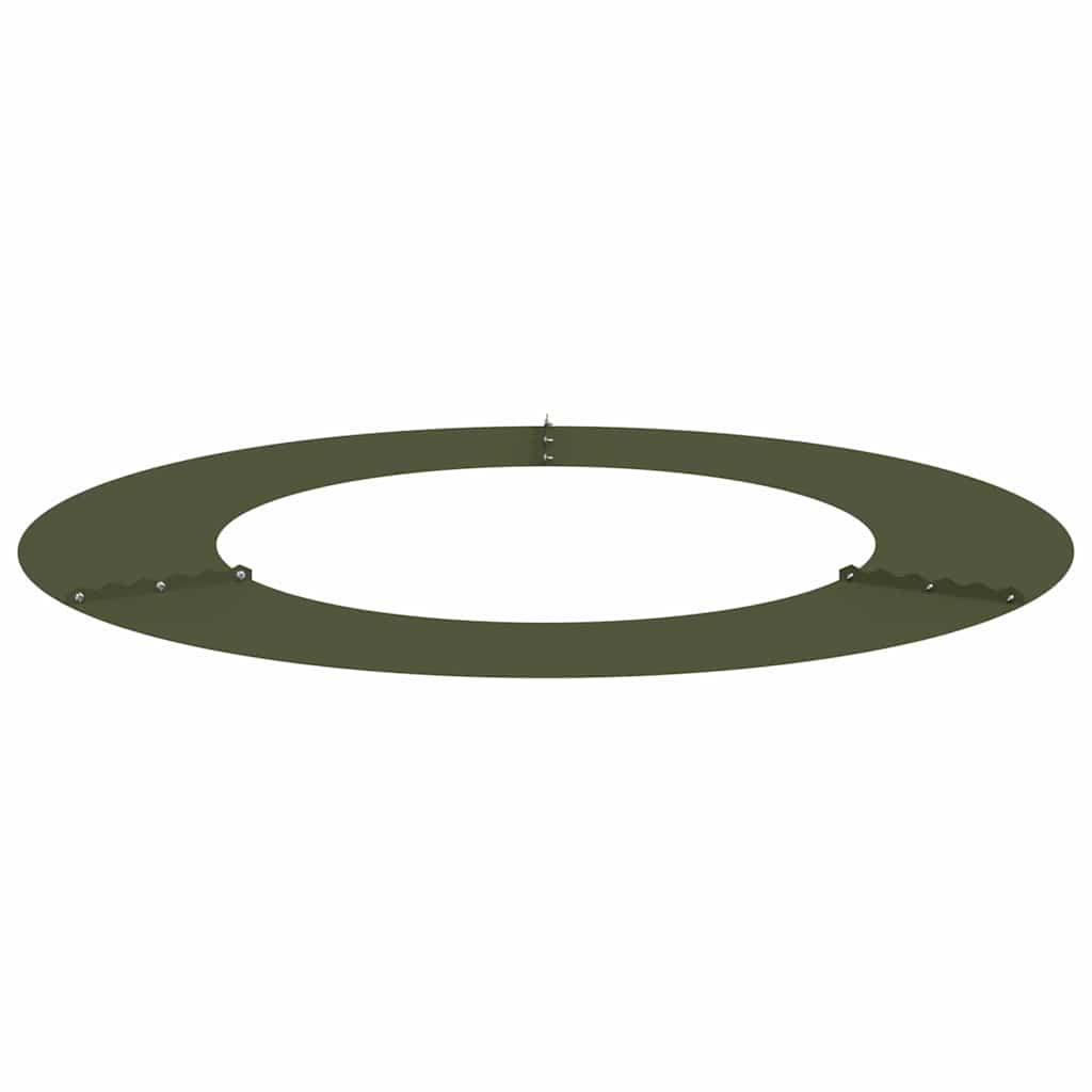 Anelli di Albero Piatto 5 pcs Oliver verde Ø30 / 60 cm Acciaio